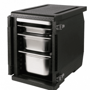 Conteneur isotherme Distrifresh GN1193L ouverture frontale ouvert charge