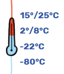 drawing thermometer-following temperature-cold expert