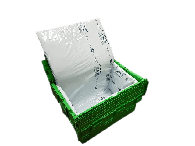 Crocodile box - cotton insert - insulation - parcels