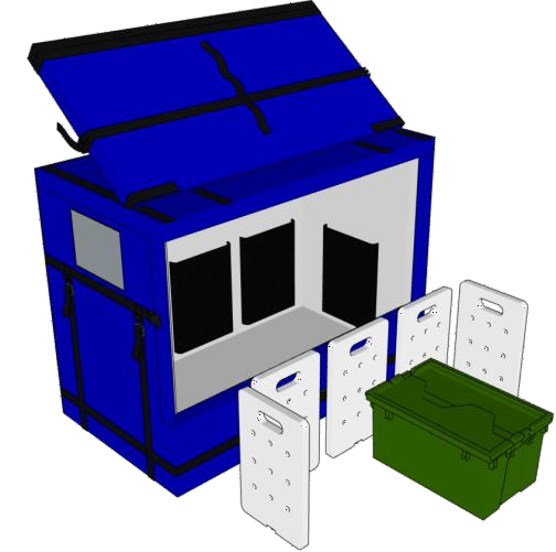 COLD & CO XL9 container for cyclo-logistics